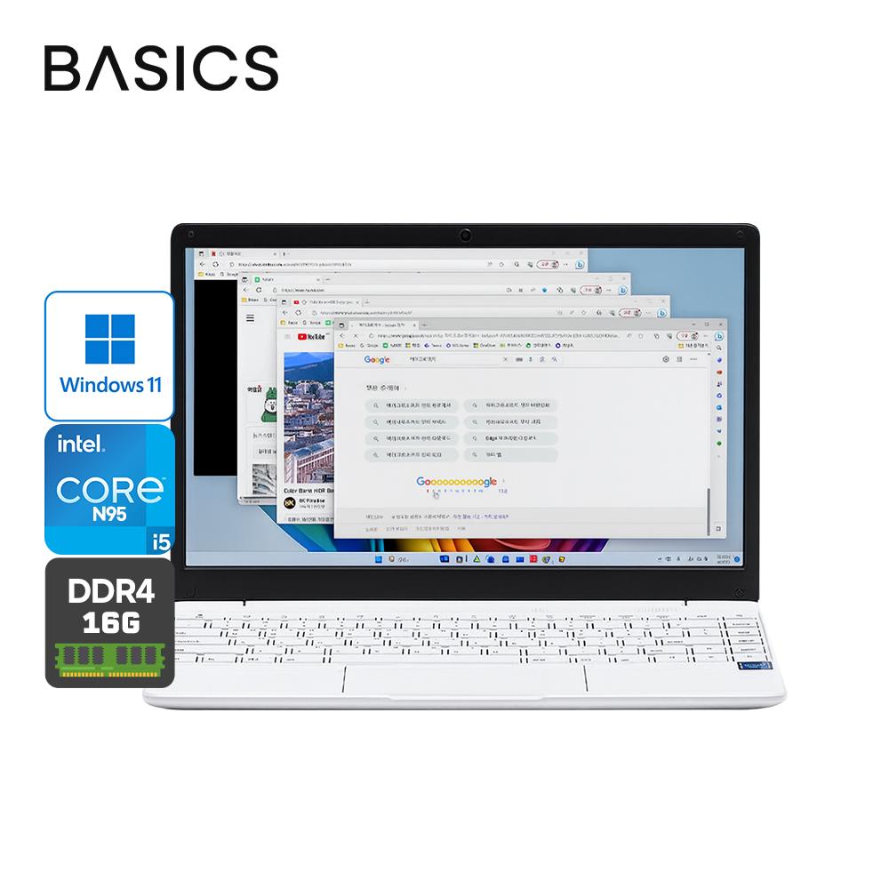베이직북14 사무용 가벼운 노트북 인강용 업무용 영상편집 윈도우11 16GB/512GB 기본패키지